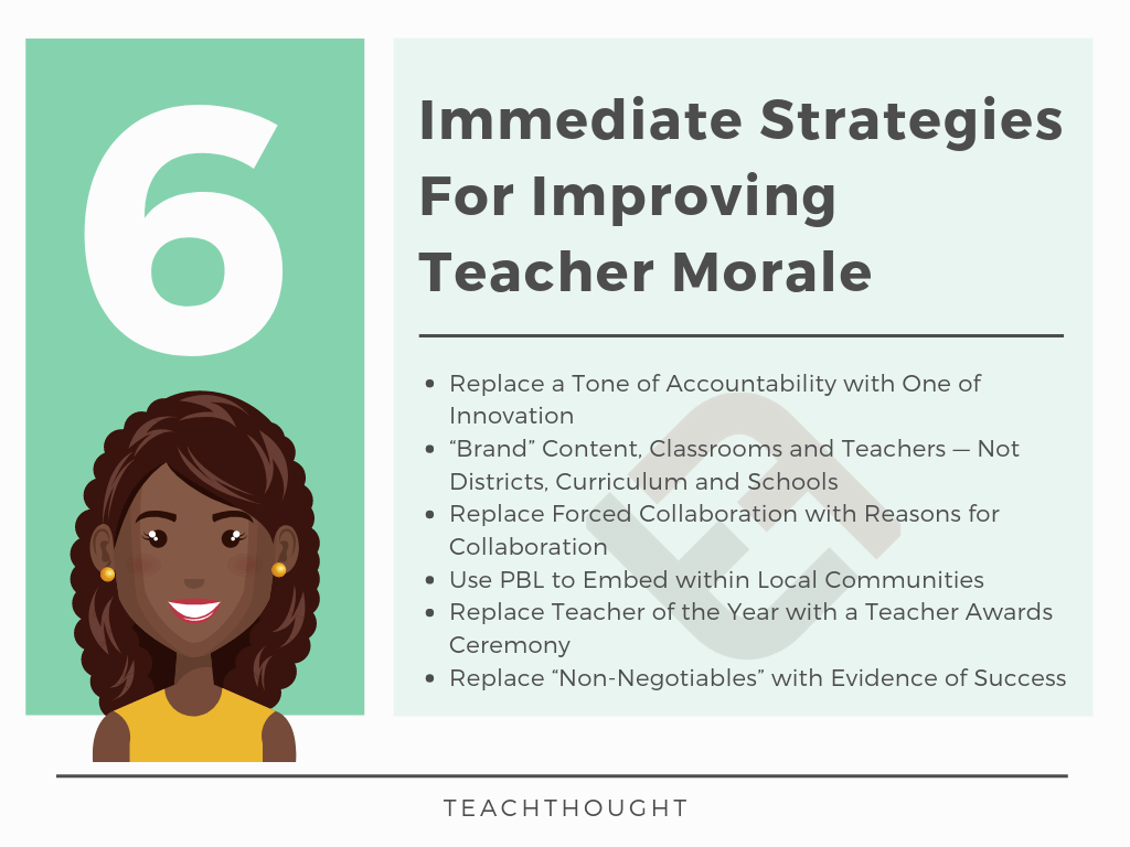 6种改善教师士气的策略
