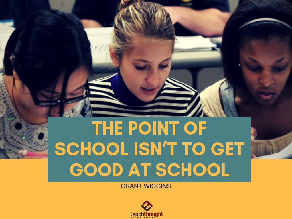 上学的重点不是要在学校善良
