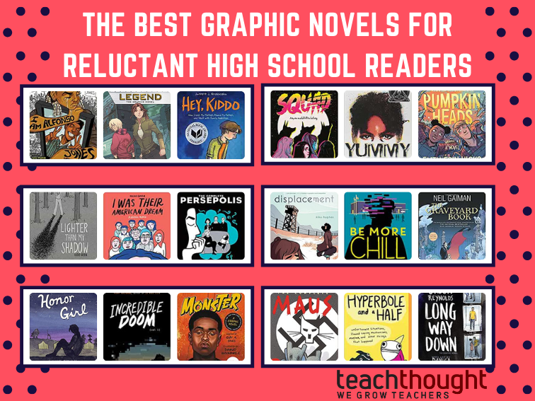 不情愿的高中读者的28本最佳图画小说