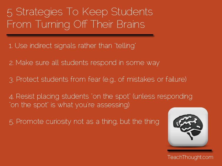 5教学策略，让学生关掉大脑