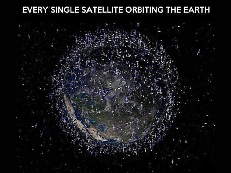 每一颗环绕地球的卫星