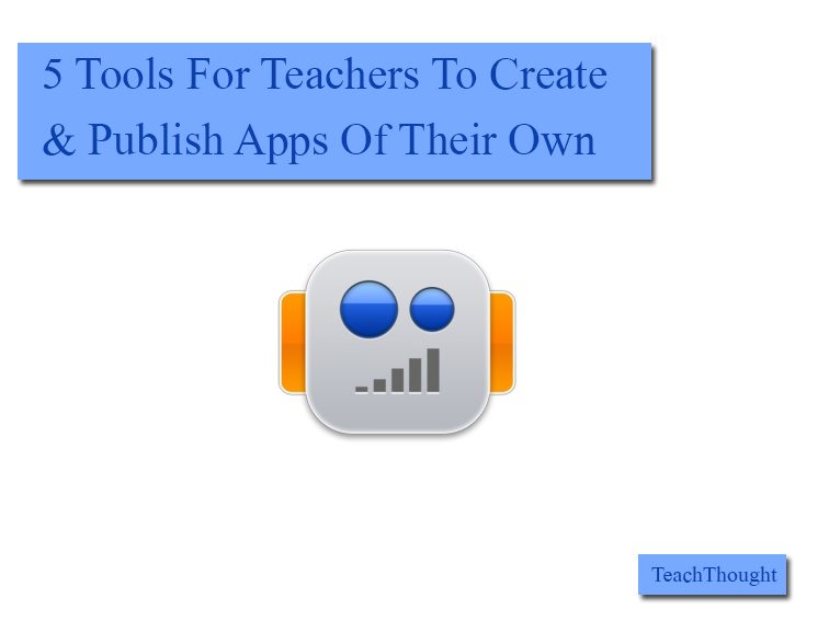 5工具为教师创建和发布自己的应用程序