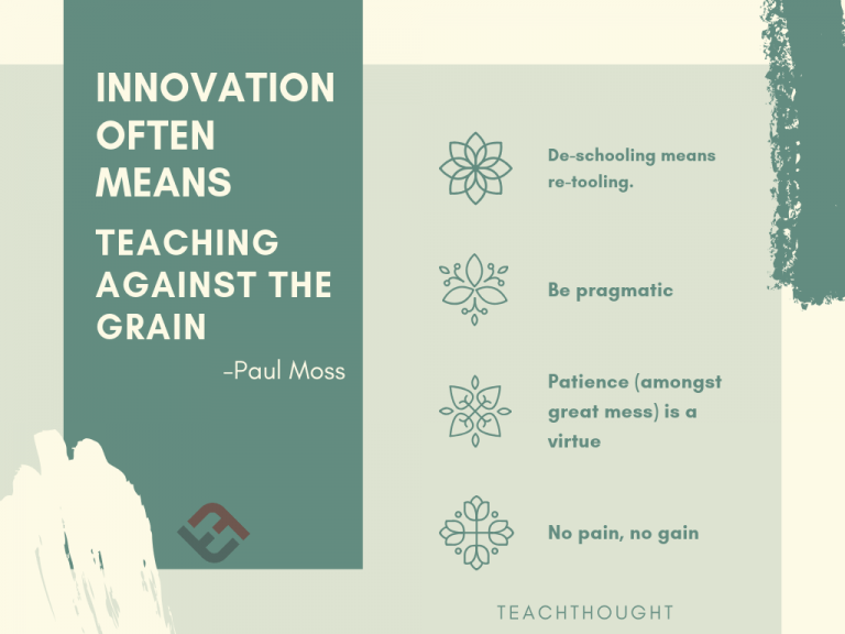 创新往往意味着教学对阵粮食