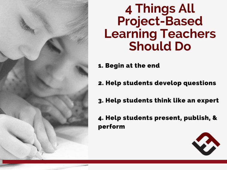 所有基于项目的学习老师都应该做的4件事