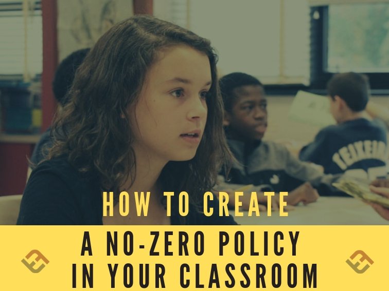 如何创建一个没有零政策在教室里