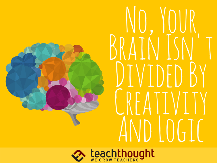 不，你的大脑不是由创造力和逻辑划分的