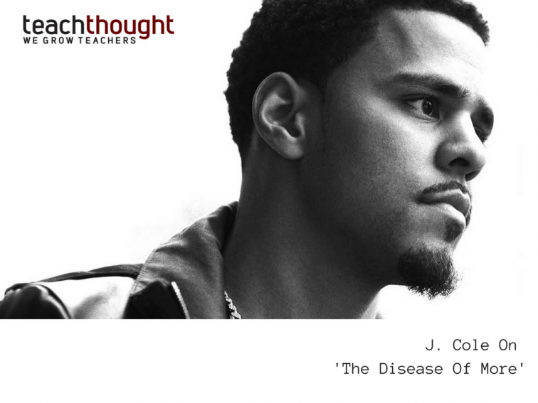 青少年的智慧:嘻哈艺术家j·科尔更多的疾病