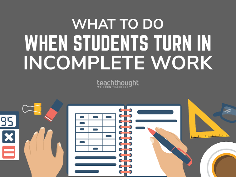 在学生转入不完整的工作时，您可以回复3种方式
