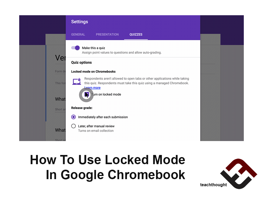 如何使用锁定模式在谷歌Chromebook