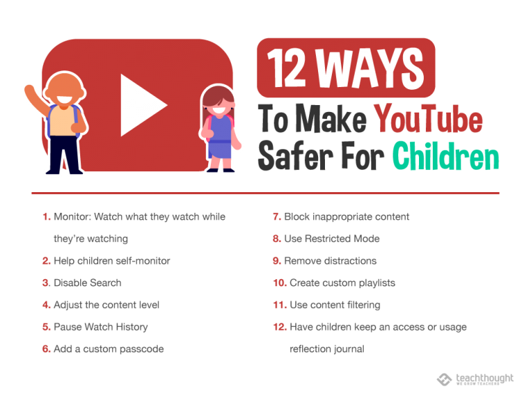 12种方法让YouTube对儿童更安全