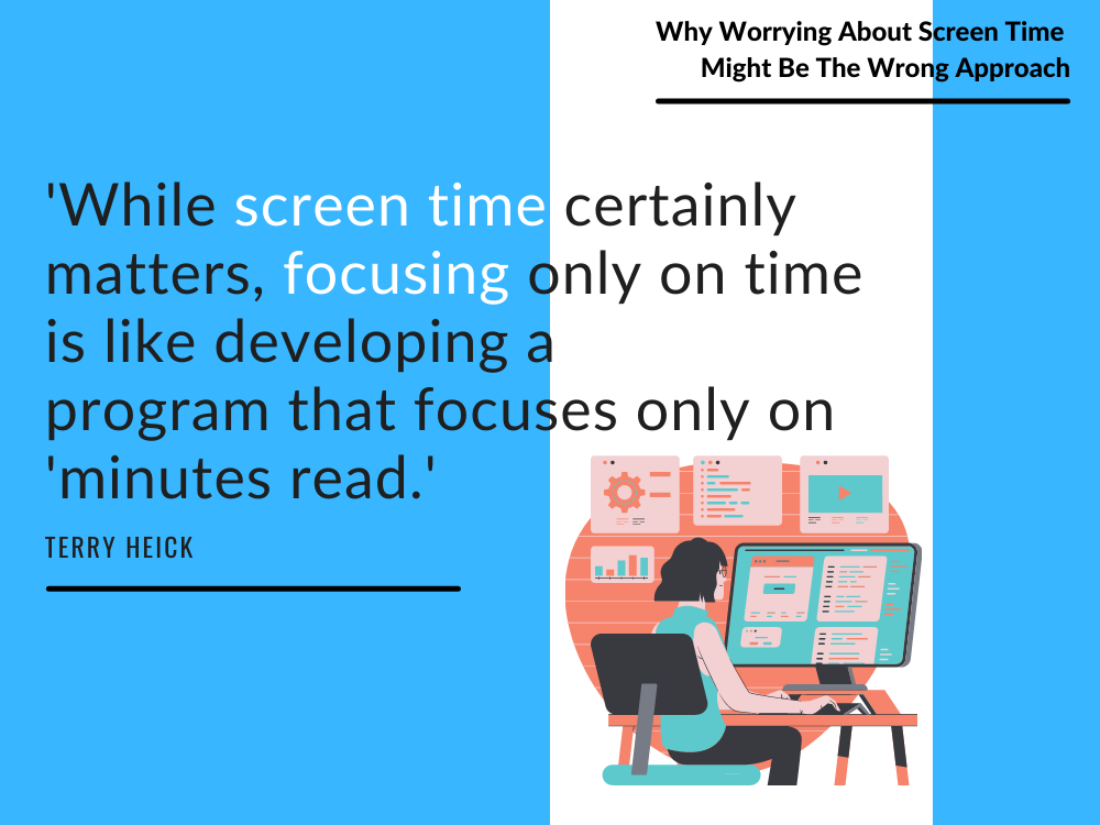 为什么担心屏幕时间可能是错误的方法