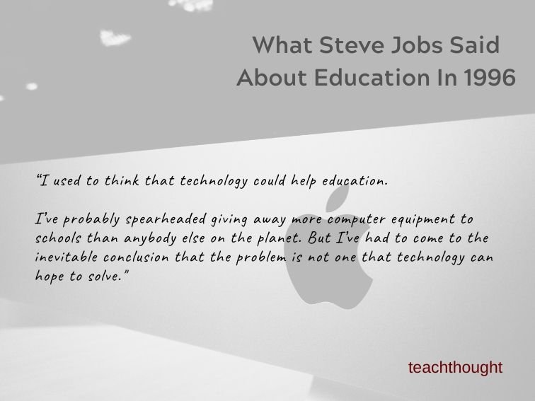 史蒂夫乔布斯关于教育所说的