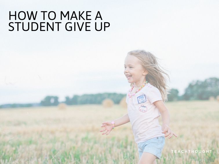 如何使学生放弃吗