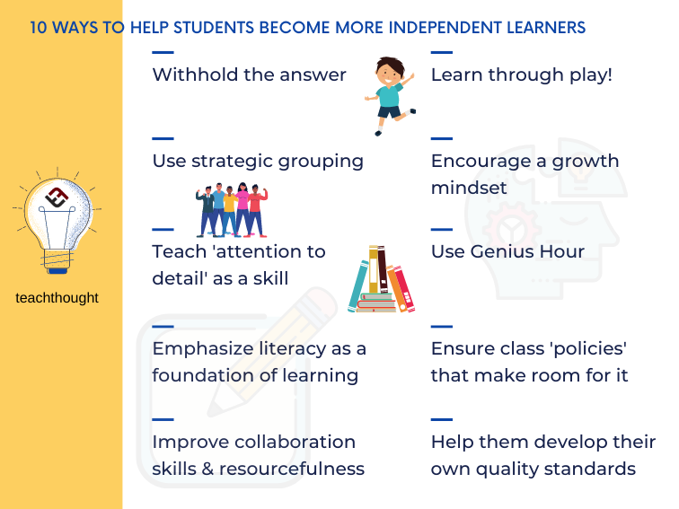 帮助学生成为更多独立学习者的10种方法